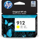 Cartouche d'encre HP 912 jaune - 315 pages - Jet d'encre - OfficeJet Pro 8010/8020