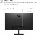 Écran PC HP 23,8'' IPS Full HD 100 Hz - Confort visuel et connectiques multiples – Image 15