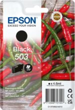 Cartouche d'encre noire Epson 503 standard - Compatible XP-5200, WF-2960DWF
