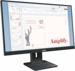 Moniteur LED 24" Lenovo ThinkVision E24-40 - Full HD - HDMI/DP - Réglable - Filtre bleu – Image 3