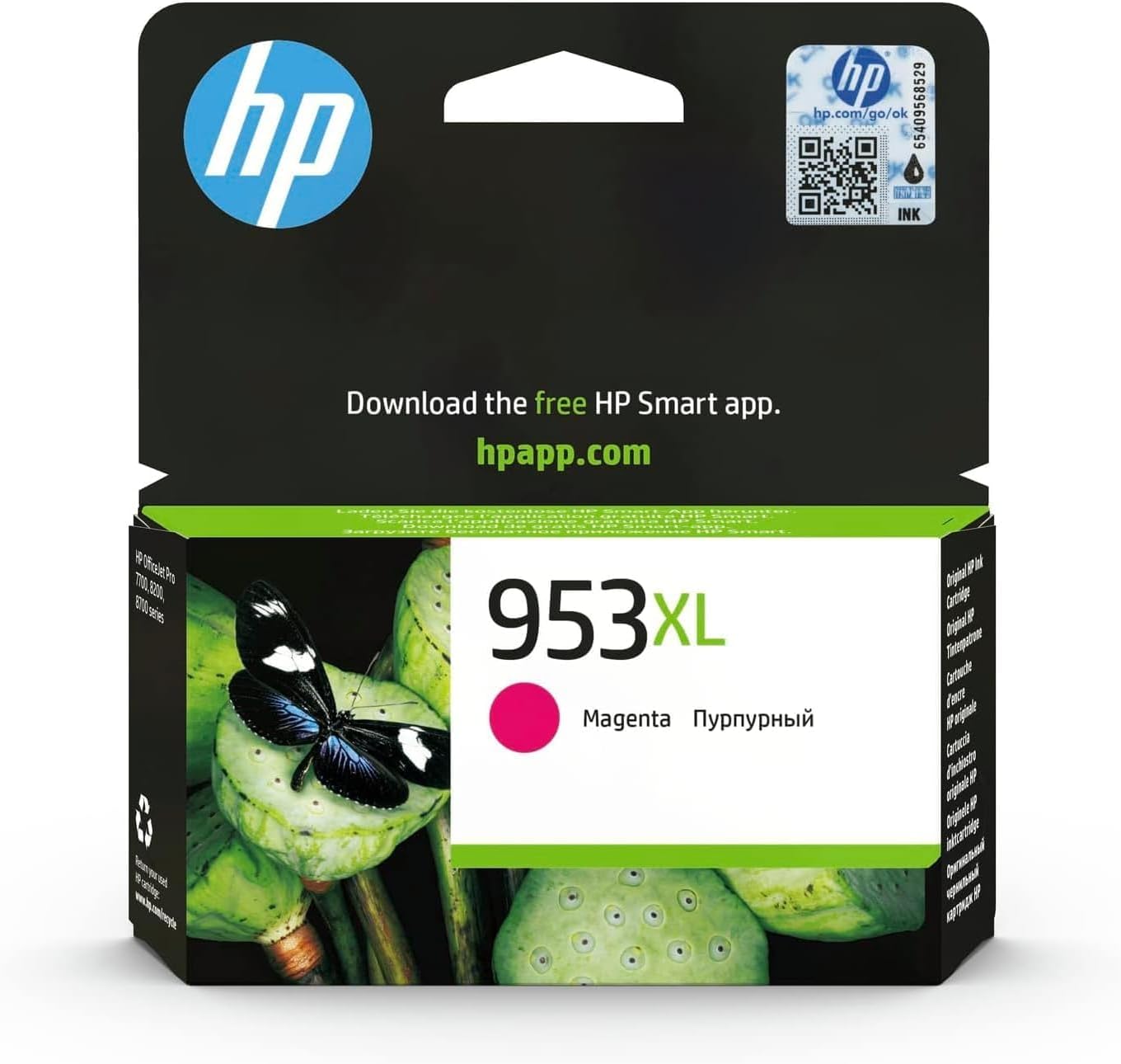 2596b100-11c5-46b0-a3d3-e4f519840d6f-2.jpg Cartouche d'encre HP 953XL magenta - Haute capacité 1450 pages - OfficeJet Pro – Image 1
