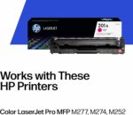 Cartouche toner HP 201A magenta - LaserJet Pro M252/M274/M277 - 1330 pages – Image 2