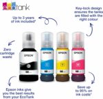 Bouteille d'encre Epson EcoTank 102 cyan - 70ml, rendement élevé, originale – Image 2