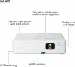 Vidéoprojecteur Epson CO-W01 - 3LCD WXGA 3000 lumens portable - HDMI USB – Image 5