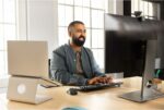 Combo clavier et souris sans fil Logitech MK370 - Sécurité Logi Bolt - AZERTY - Gris – Image 9