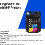 Pack de 2 cartouches d'encre HP 302/304 noir et tricolore originales pour imprimante HP – Image 13
