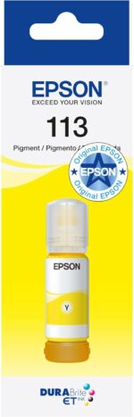 Bouteille d'encre jaune Epson EcoTank 70 ml - Haut rendement jusqu'à 6000 pages