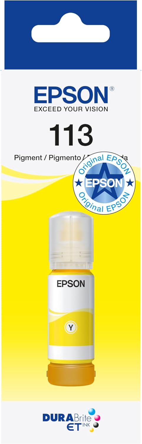 4c391403-e564-4451-9c24-954ce1a16915.jpg Bouteille d'encre jaune Epson EcoTank 70 ml - Haut rendement jusqu'à 6000 pages – Image 1