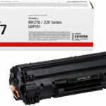 Toner Canon 737 noir - Cartouche originale 2400 pages