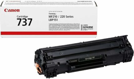 Toner Canon 737 noir - Cartouche originale 2400 pages