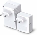 Kit CPL Wi-Fi AV600 TP-Link - 2 ports Ethernet, extension réseau, design compact noir – Image 2