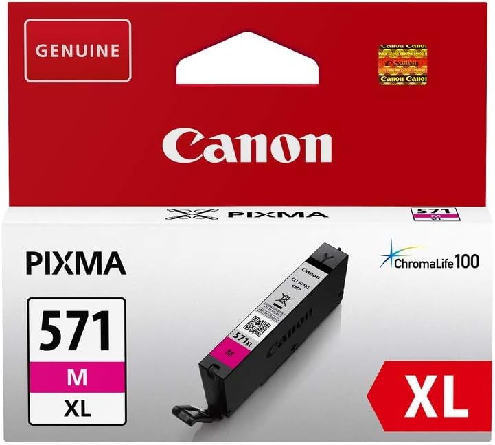 50693268-e688-43be-be22-2f57b3f5a129-2.jpg Cartouche d'encre Canon CLI-571M XL magenta - rendement élevé - originale – Image 1