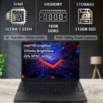 PC portable professionnel Lenovo ThinkPad E16 Gen 3 - 16'' Ultra 7 16Go 512Go SSD – Image 3