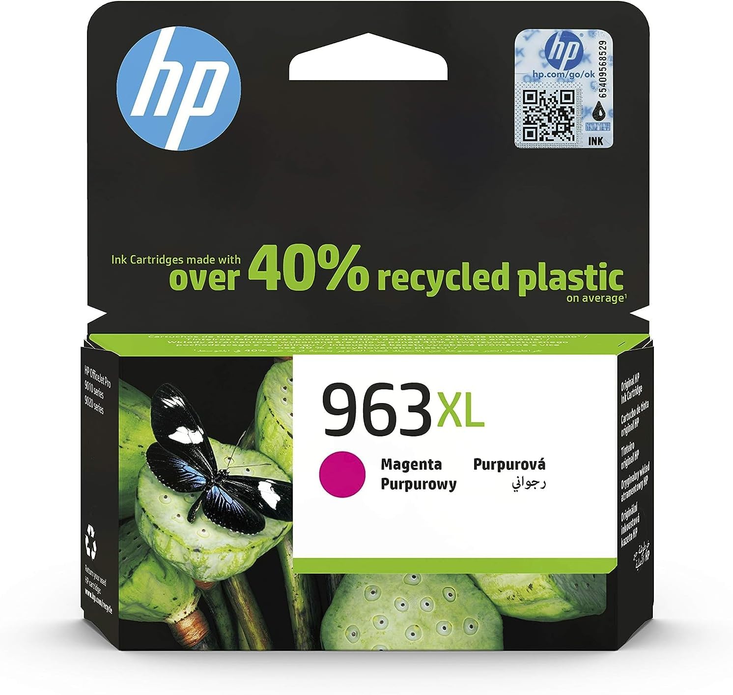 5a455de5-fe0a-43aa-9238-b3b8c3ff612f-1.jpg HP 963XL Cartouche d'encre magenta XL - 1 600 pages - Authentique pour OfficeJet Pro – Image 1