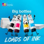 Bouteille d'encre cyan Epson EcoTank 104 - Haute capacité 7500 pages - Compatibilité ET-2710/2711... – Image 3