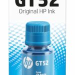 Bouteille d'encre de recharge HP GT52 cyan 70 ml – Compatible DeskJet GT et Smart Tank