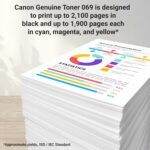 Cartouche toner Canon 069 cyan - Compatible MF753Cdw, MF751Cdw, LBP674Cdw - 1900 pages – Image 3