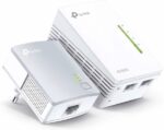Kit CPL Wi-Fi AV600 TP-Link - 2 ports Ethernet, extension réseau, design compact noir
