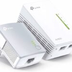 Kit CPL Wi-Fi AV600 TP-Link - 2 ports Ethernet, extension réseau, design compact noir