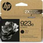 HP 923e Cartouche d'encre noire EvoMore - 1 000 pages - OfficeJet Pro 8130/8120