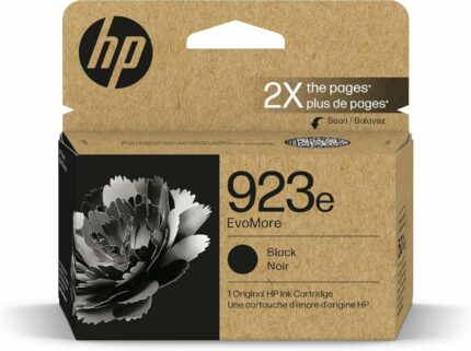 HP 923e Cartouche d'encre noire EvoMore - 1 000 pages - OfficeJet Pro 8130/8120