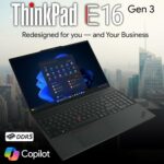 PC portable professionnel Lenovo ThinkPad E16 Gen 3 - 16'' Ultra 7 16Go 512Go SSD – Image 5