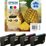 Cartouches d'encre Epson 604 Multipack 4 couleurs - Original - 800 pages - WF-2950DWF