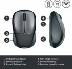 Souris sans fil Logitech M235 - Rouge - USB Unifying - Capteur optique 1000 dpi – Image 7