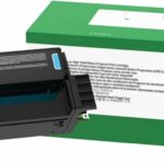 Cartouche toner laser cyan Lexmark C3220C0 - 1500 pages - MC3224/MC3326/C3224/C3326