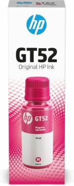 Bouteille d'encre de recharge HP GT52 magenta - 8 000 pages - DeskJet GT, Smart Tank