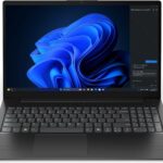 Ordinateur portable Lenovo V15 - Intel Core i7, 16Go RAM, 512Go SSD, 15,6'' Noir