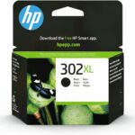 Cartouche d'encre HP 302XL noire haut rendement – Compatible DeskJet, ENVY, OfficeJet