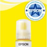 Bouteille d'encre jaune Epson EcoTank 70ml - Compatible ET-8500/ET-8550, rendement élevé