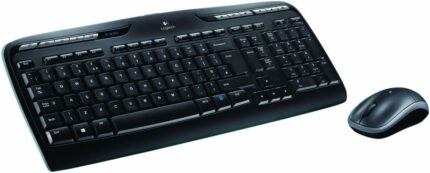 Ensemble clavier et souris sans fil Logitech MK330 - AZERTY, 2,4 GHz, touches multimédias, noir