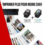 Pack cartouches d'encre Canon PG-540/CL-541 + 50 feuilles papier photo pour PIXMA – Image 5