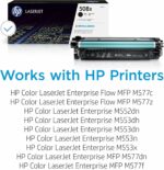 Cartouche toner HP 508X noire - Haute capacité 12 500 pages - LaserJet Enterprise M552/M553/M577 – Image 2