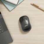 Souris sans fil LOGITECH M185 - 2,4 GHz - Nano-récepteur USB - Autonomie 12 mois - Gris – Image 2