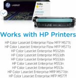 Cartouche toner HP 508A jaune - Laser haute capacité 5000 pages - Compatibilité M552/M553/M577 – Image 2