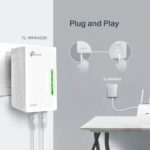 Kit CPL Wi-Fi AV600 TP-Link - 2 ports Ethernet, extension réseau, design compact noir – Image 4