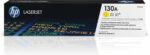 Toner HP 130A jaune authentique - LaserJet Pro M176n/177fw - 1000 pages