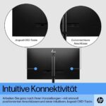 Écran PC HP 27 pouces QHD IPS - 5 ms, 120 Hz, HDMI/DP, support réglable – Image 5