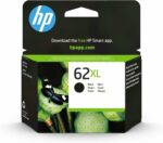 Cartouche d'encre HP 62XL noire grande capacité - Authentique - Compatibilité HP ENVY/OfficeJet