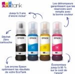 Bouteille d'encre magenta Epson EcoTank 104 - Rechargeable, 7500 pages, OEM – Image 2