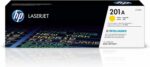 Cartouche toner HP 201A CF402A jaune - 1330 pages - LaserJet Pro M252/M274/M277