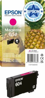 Cartouche d'encre Epson 604 Pineapple Magenta - Compatible XP-2200/XP-4200/WF-2950