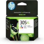 Cartouche d'encre HP 305XL tri-couleur - Haut rendement - Compatible DeskJet/Envy - Originale