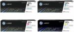 Set de 4 toners HP 207X haute capacité - Multipack couleurs - LaserJet Pro M255/M282/M283