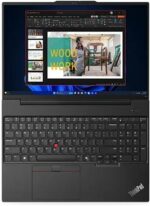 PC portable professionnel Lenovo ThinkPad E16 16'' - Intel Ultra 7, 16Go, 512Go SSD, tactile noir – Image 3