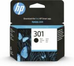 Cartouche d'encre noire HP 301 - Haute capacité, authentique, compatible HP DeskJet/Envy/OfficeJet