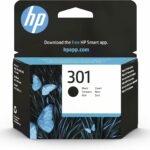 Cartouche d'encre noire HP 301 - Haute capacité, authentique, compatible HP DeskJet/Envy/OfficeJet
